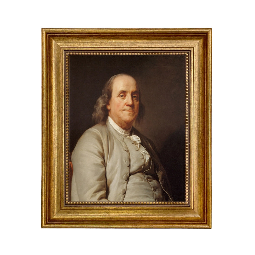 Benjamin Franklin Framed Portrait - Made to Order