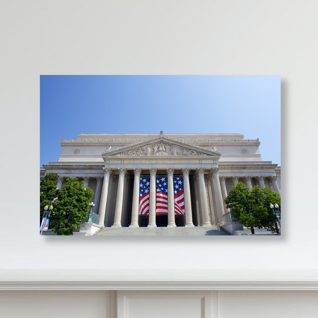 National Archives Building Canvas Print