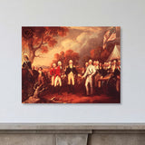 Surrender of General Burgoyne Limited Edition Canvas Print