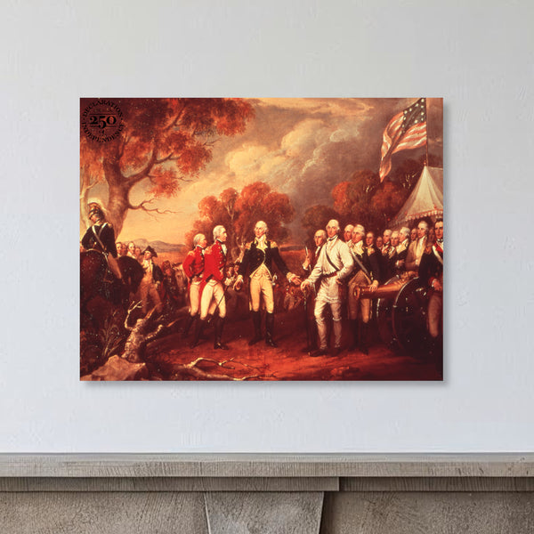 Surrender of General Burgoyne Limited Edition Canvas Print