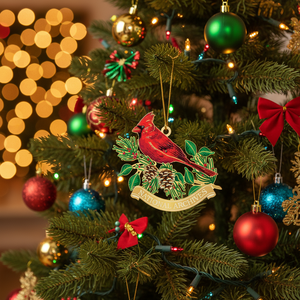 Cardinal Ornament