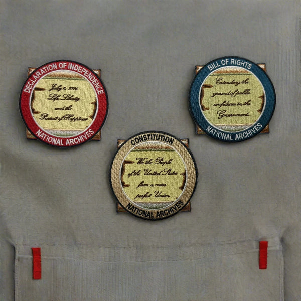 Charters of Freedom Patches