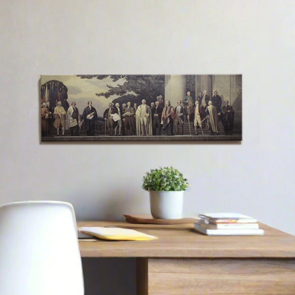 Constitution Mural Canvas Print