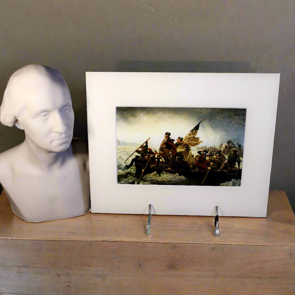 George Washington Crossing the Delaware Matted Print