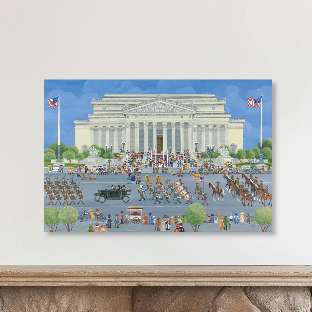 Celebrations at the Archives Canvas Print