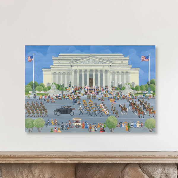 Celebrations at the Archives Canvas Print