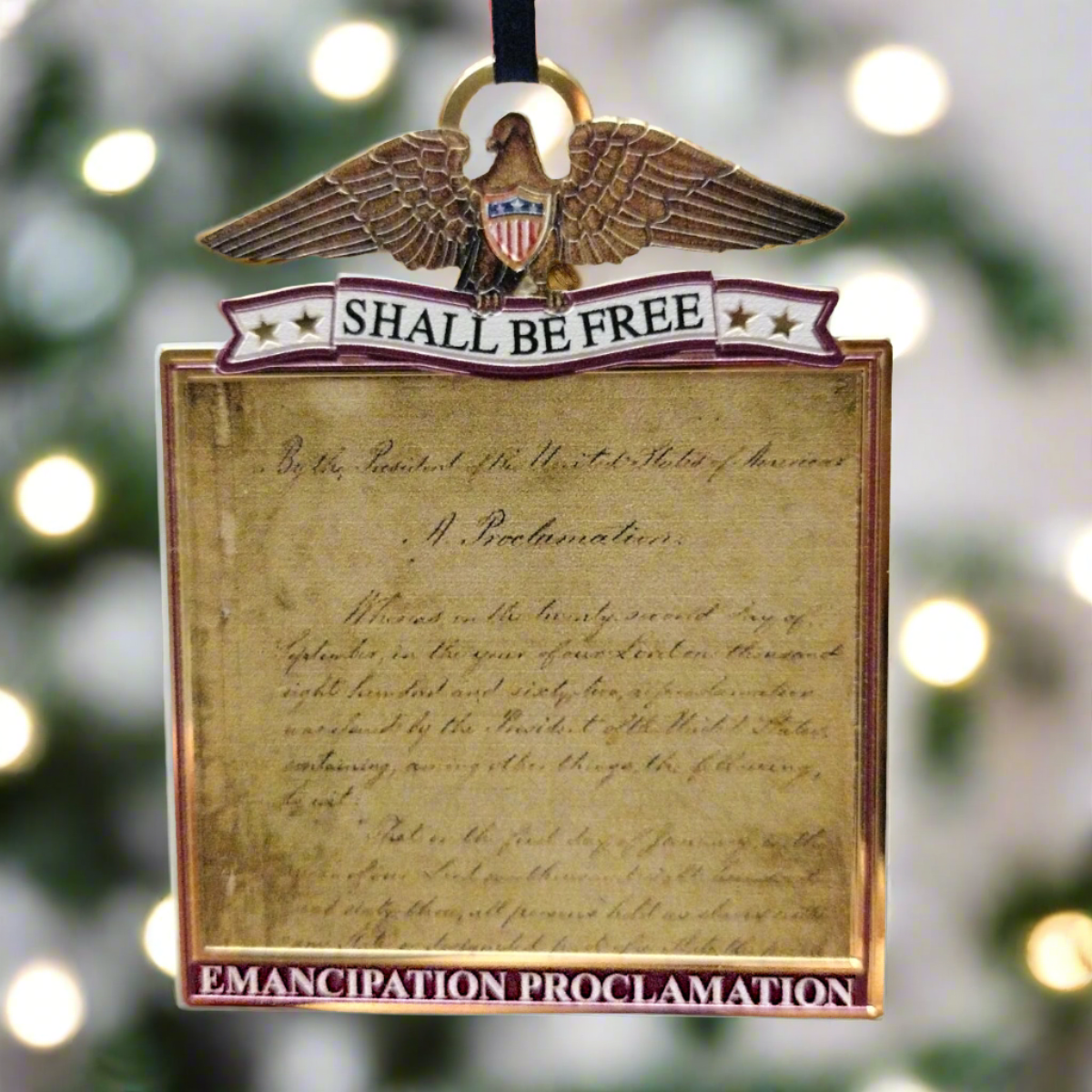Emancipation Proclamation Ornament