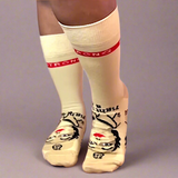 Fight Like a Girl Calf Socks