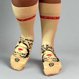 Fight Like a Girl Calf Socks