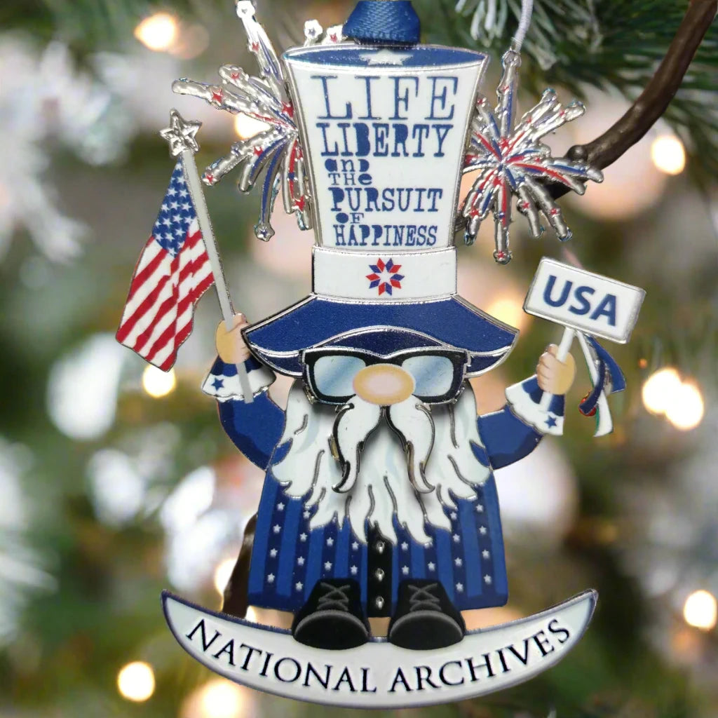 George Washingnome Brass Ornament