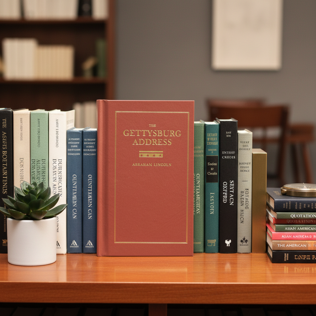 The Gettysburg Address Pocket-Sized Hardcover