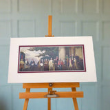 Constitution Mural Matted Print