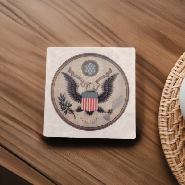 Great Seal Marble Coaster