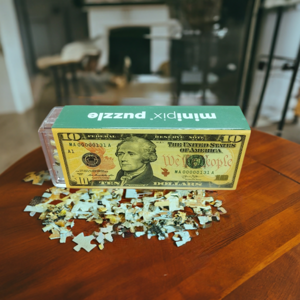 Alexander Hamilton $10 Bill Mini Puzzle