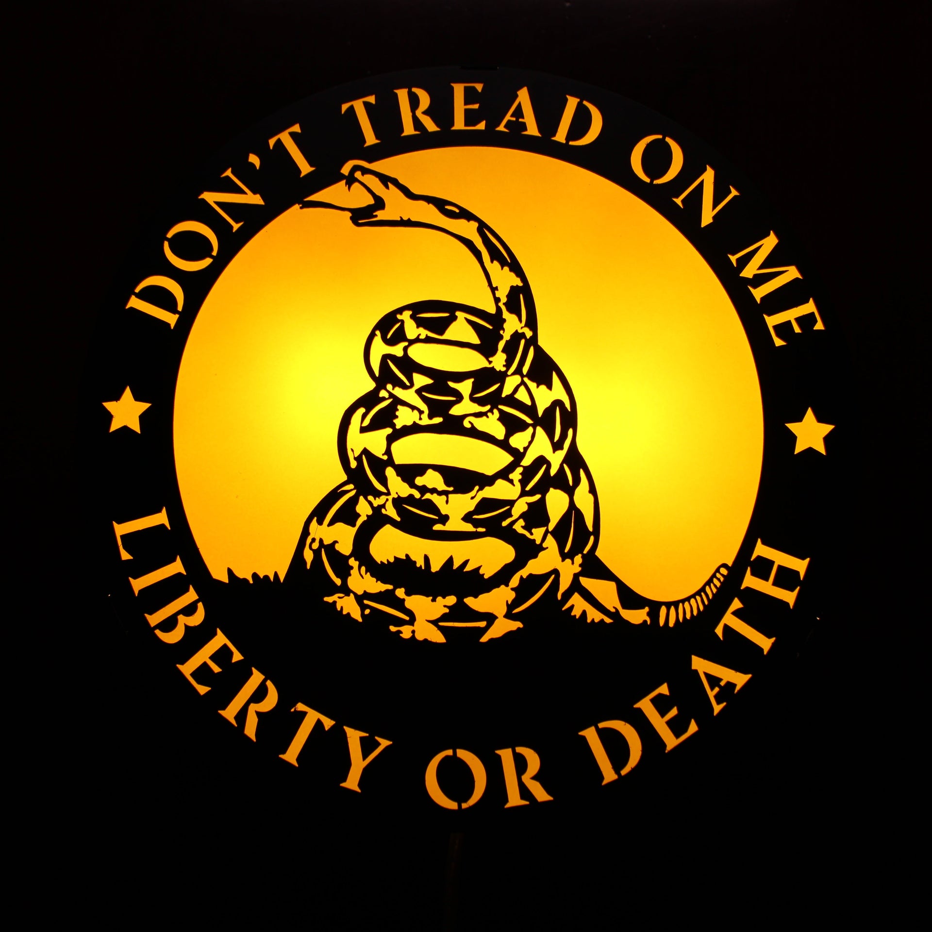 Don't Tread On Me Wall Light