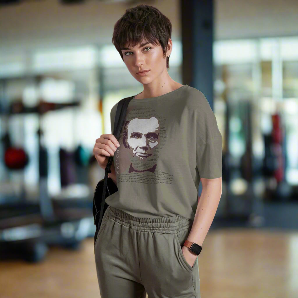 Abraham Lincoln Silhouette Emancipation T-Shirt