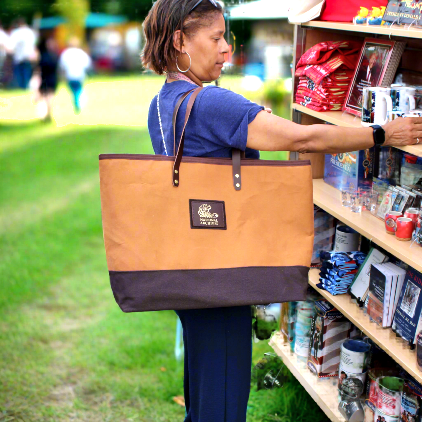 Declaration of Independence Market Bag