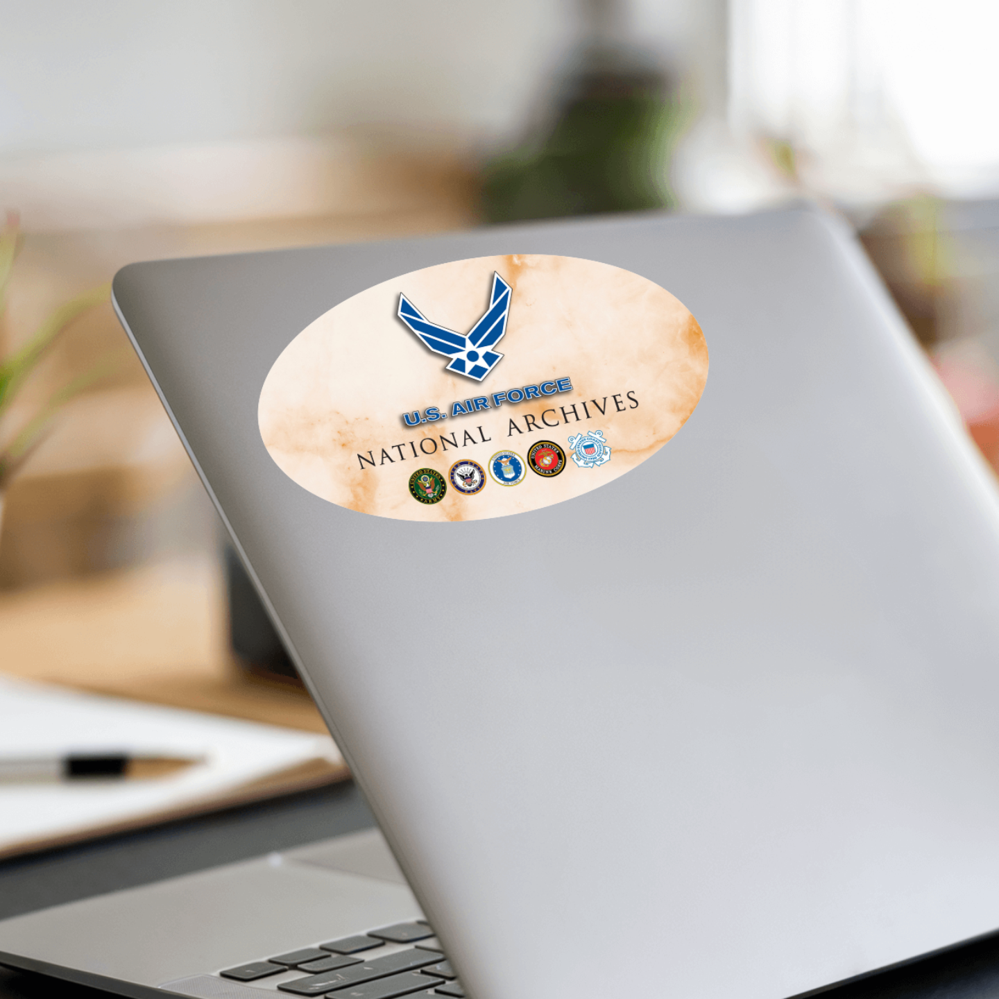 Air Force Oval Sticker