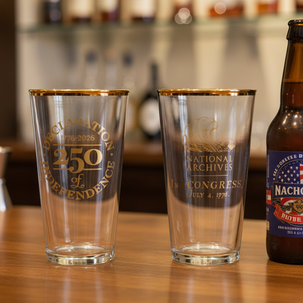 250th Anniversary Edition Declaration of Independence Pint Glass