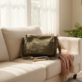 Plain Military Tent Crossbody Bag