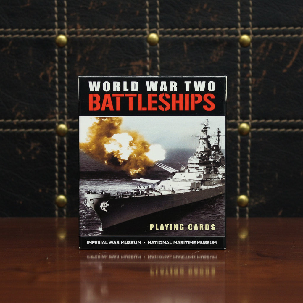World War Two Battleships Playing Cards