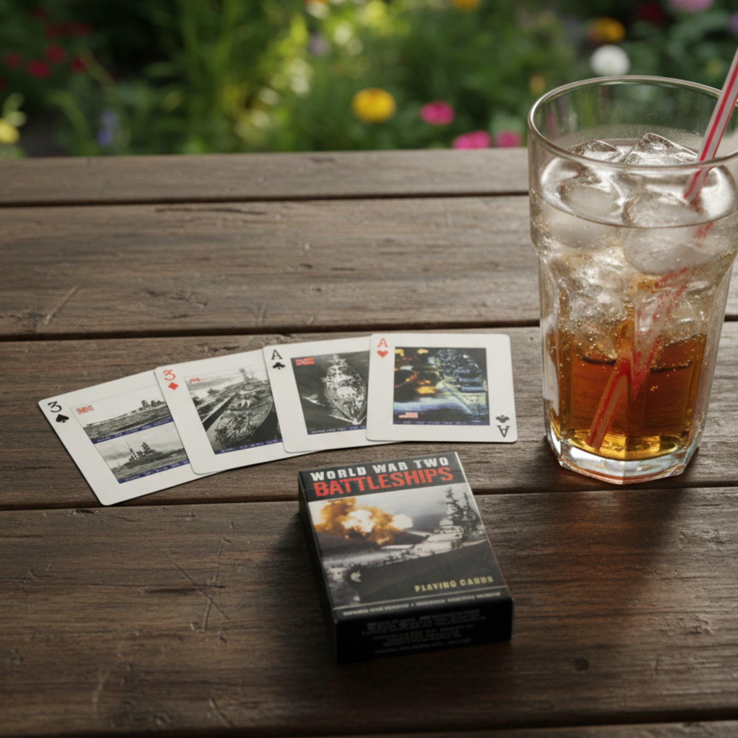World War Two Battleships Playing Cards