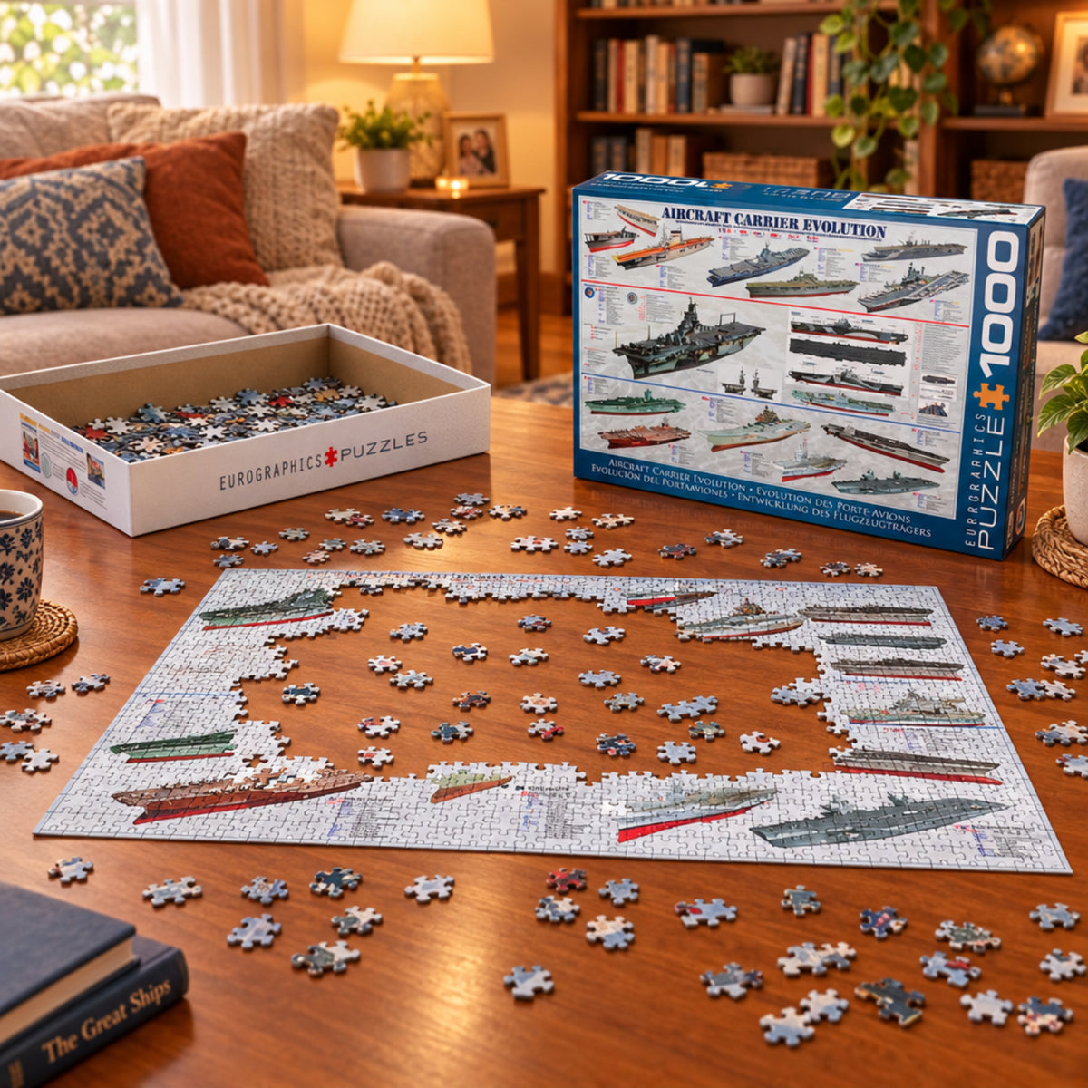 Aircraft Carrier Evolution Puzzle 1000 Pieces