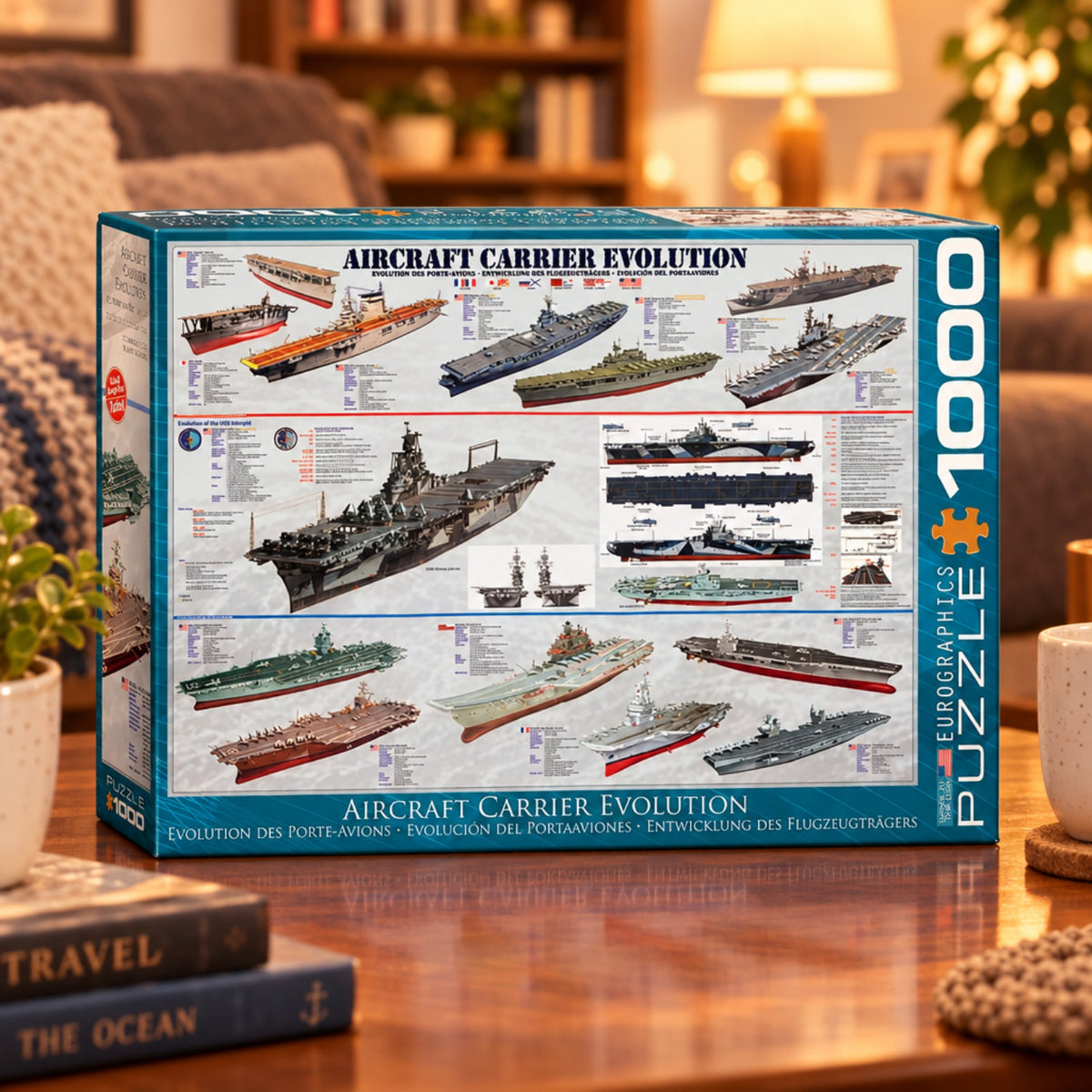 Aircraft Carrier Evolution Puzzle 1000 Pieces