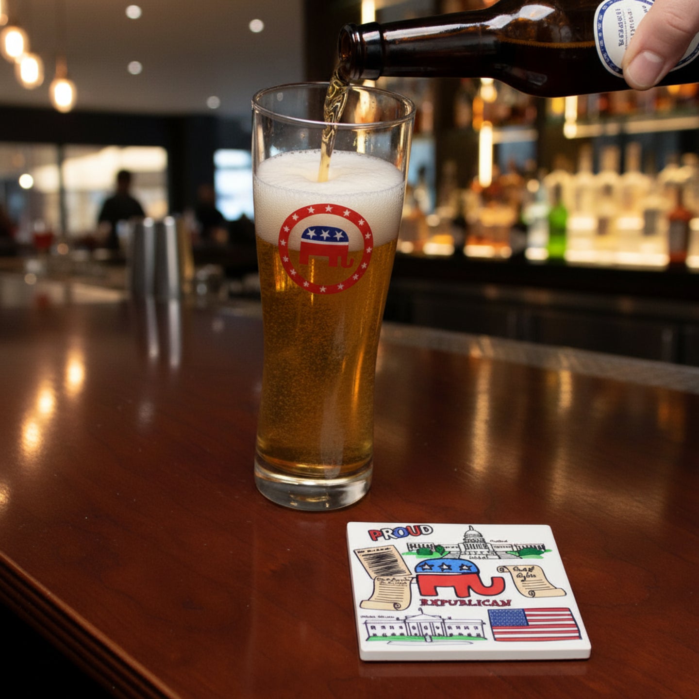Proud Republican Coaster