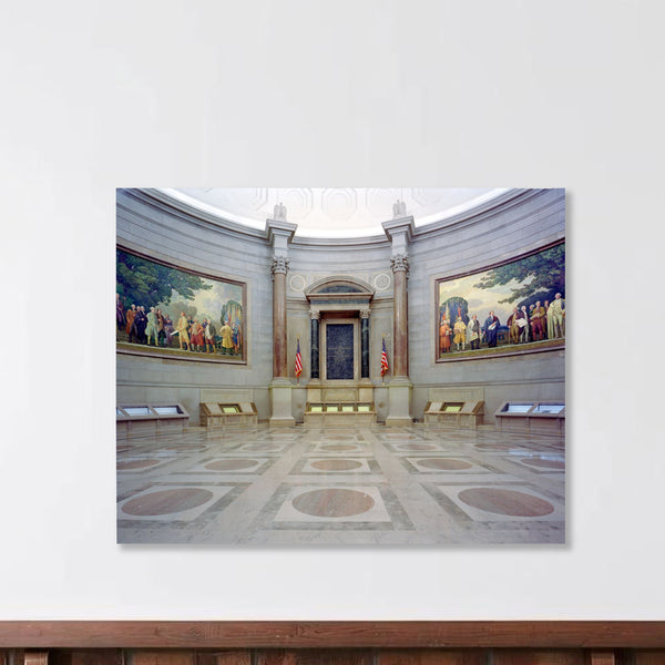 National Archives Rotunda Matted Print