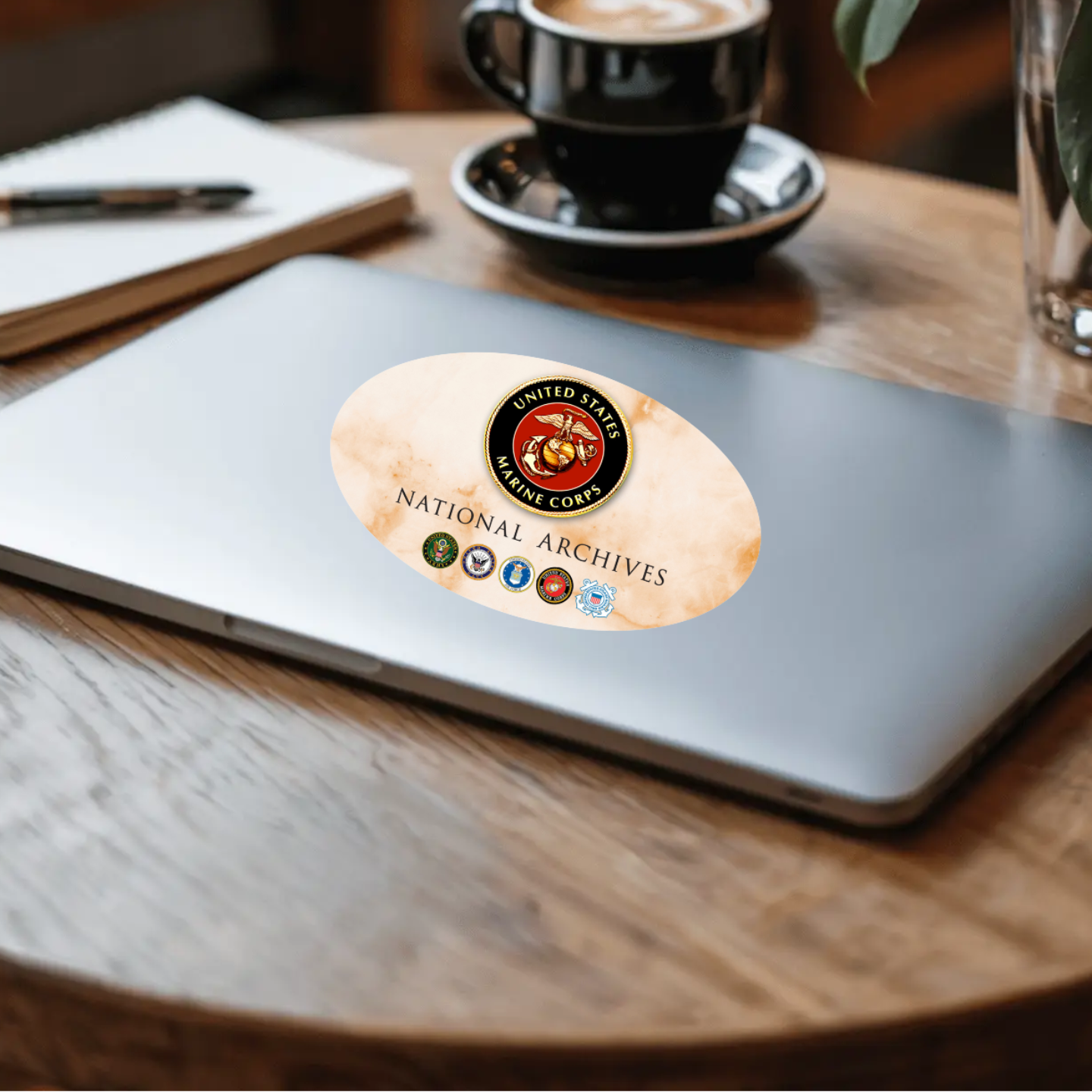 Marine Corps Oval Sticker