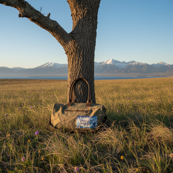 US Navy Military Tent Duffel Bag