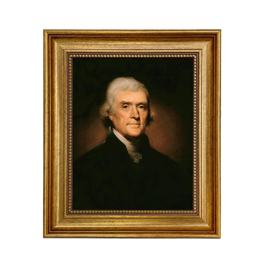 Thomas Jefferson Framed Portrait - Made to Order