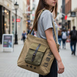 US Air Force Text Military Tent Crossbody Bag