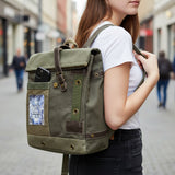 US Navy Military Tent Backpack