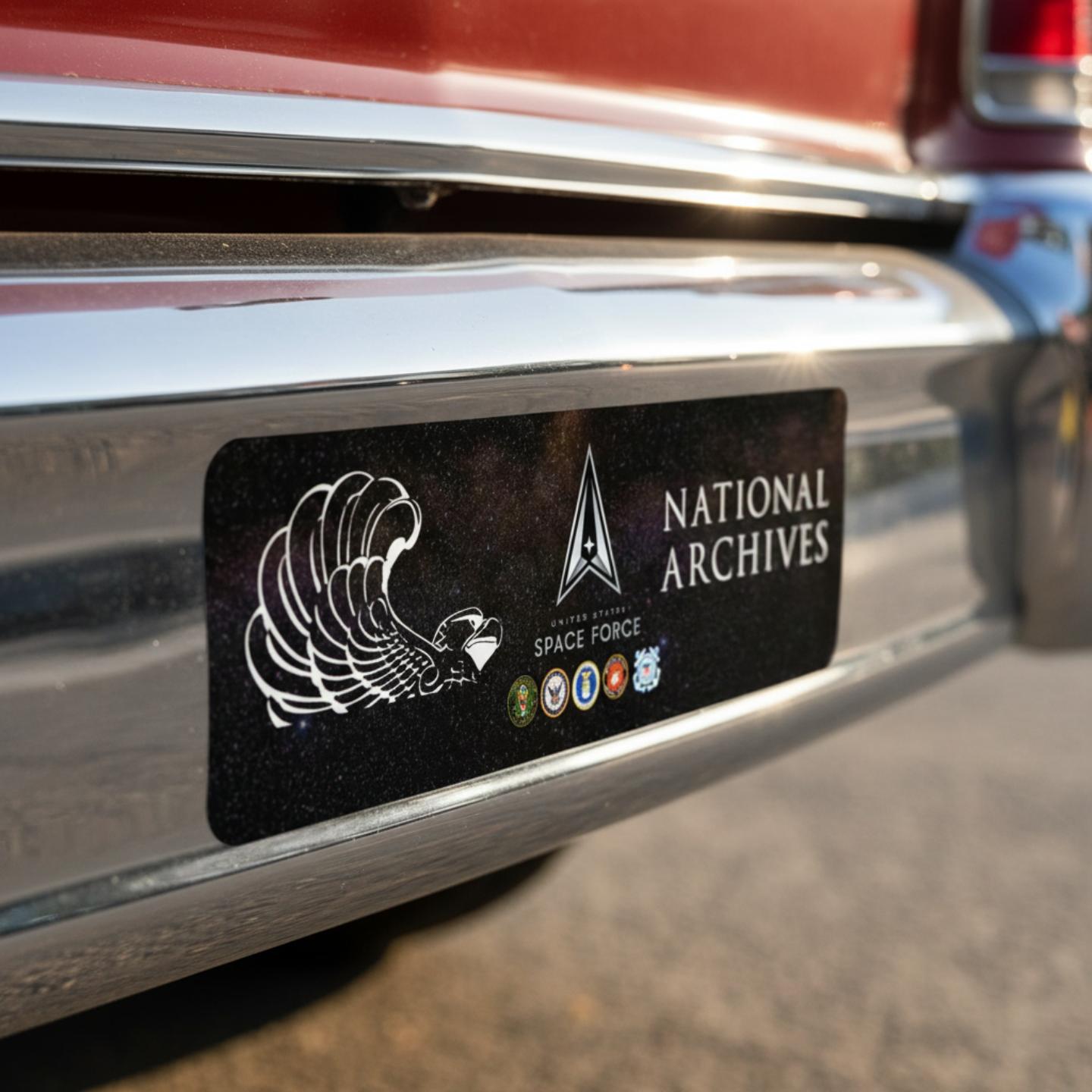Space Force Bumper Sticker