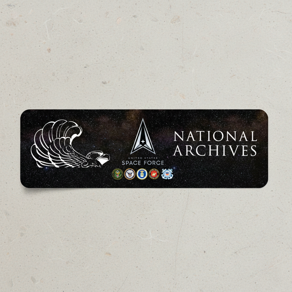 Space Force Bumper Sticker