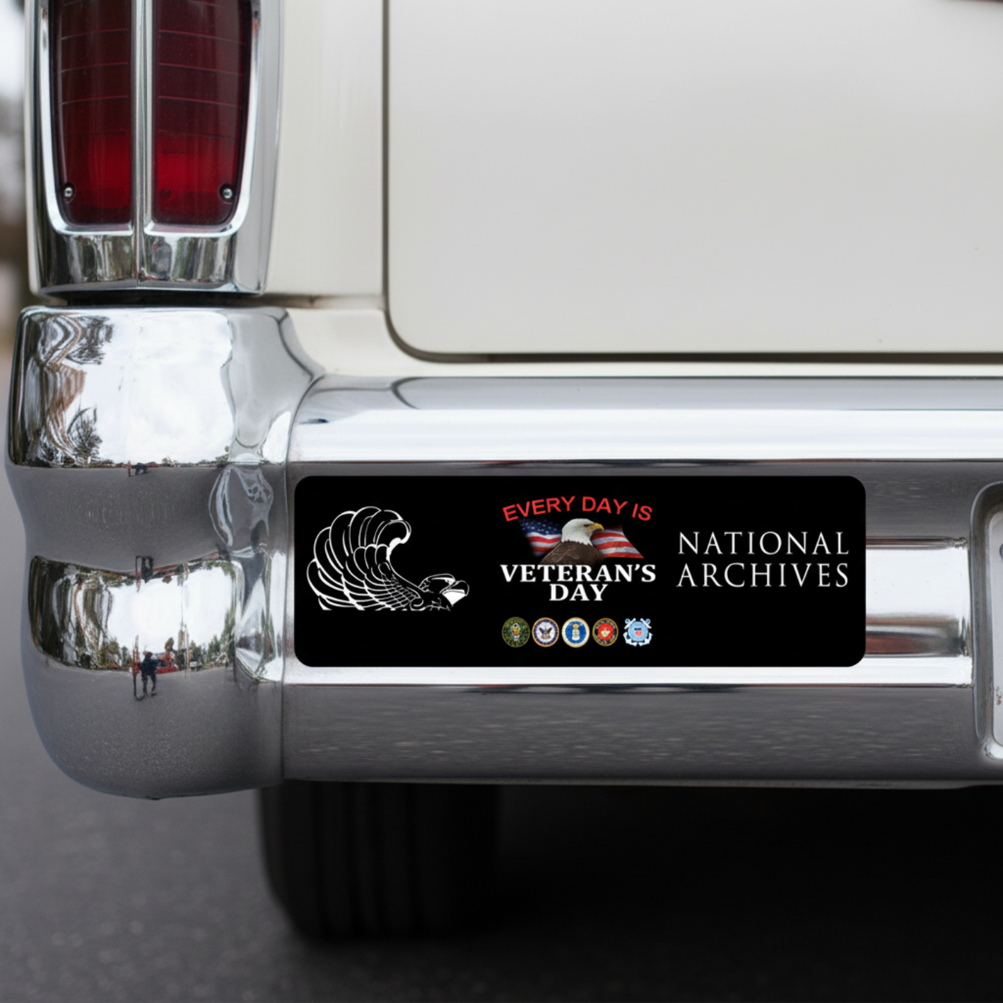 Every Day is Veteran's Day Bumper Sticker