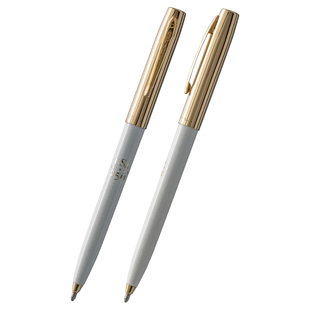 White USA 250 Space Pen