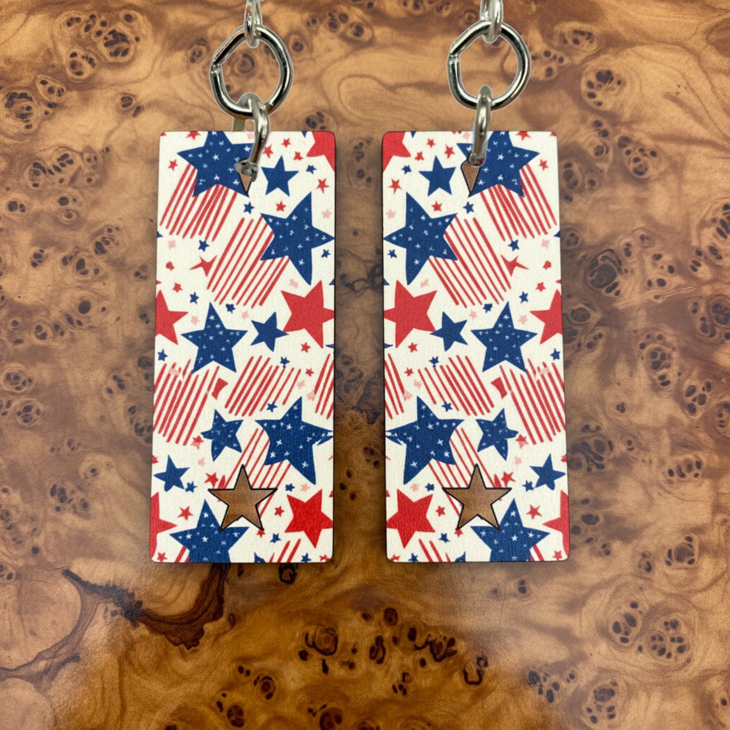 Patriotic Earrings Made in U.S.A. - 9 Styles Available