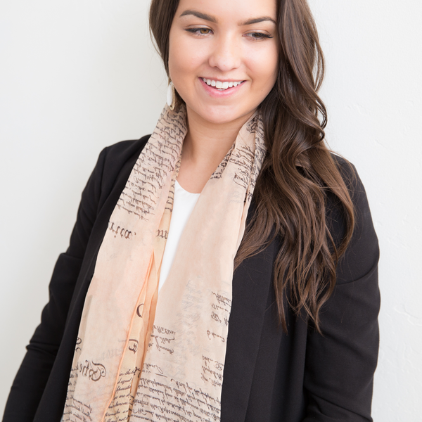 Declaration of Independence Chiffon Scarf