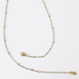 Silver Chain Honey Bee Necklace