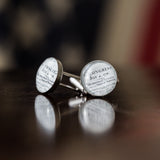 Declaration of Independence Cuff Links