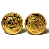 2 Cents Cuff Links