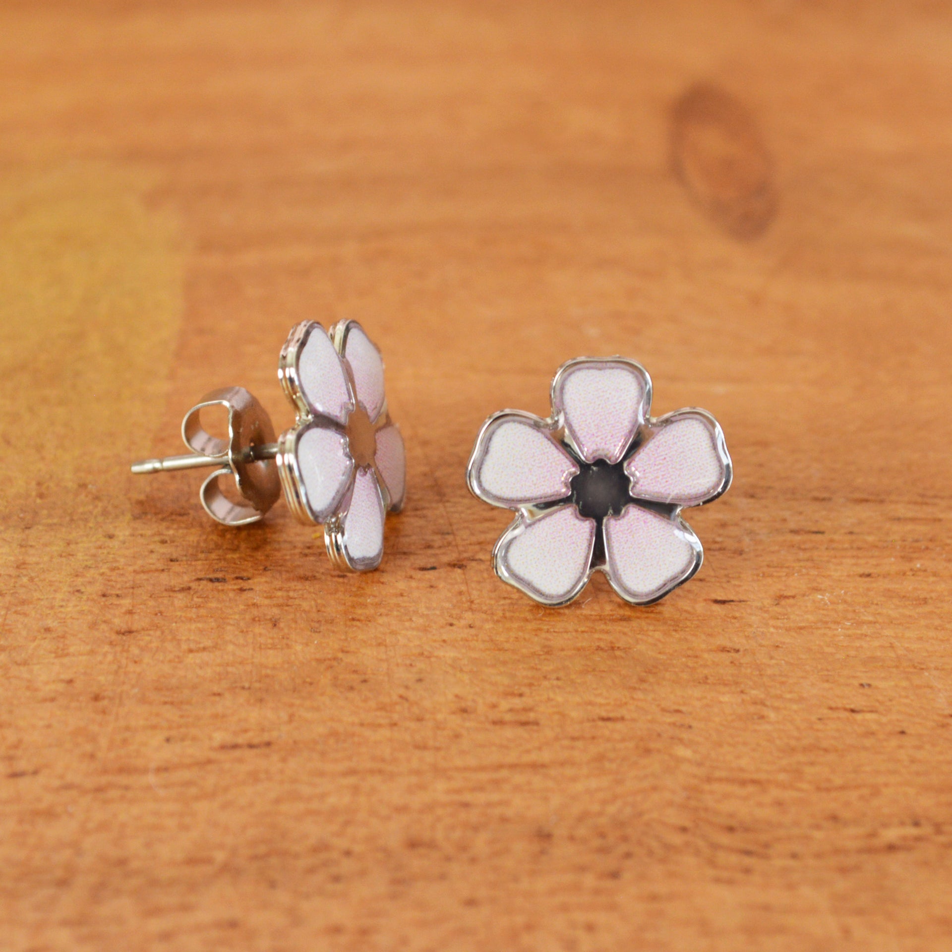 Cherry Blossom Stud Earrings