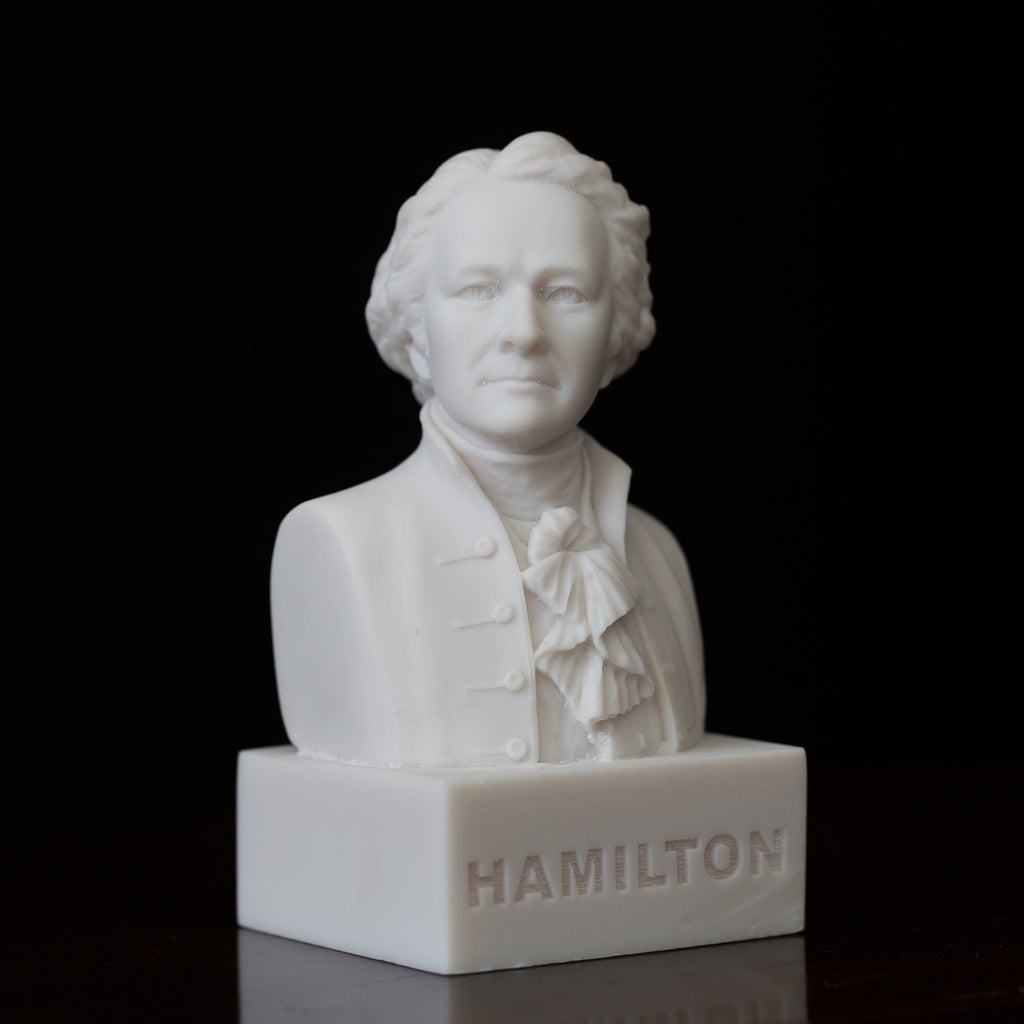 Alexander Hamilton 5 1/2-inch White Bust