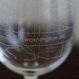 Washington, D.C. Wine Glass