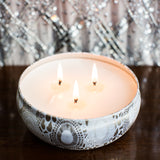 Candle 12 Oz. Triple Wick Mokara