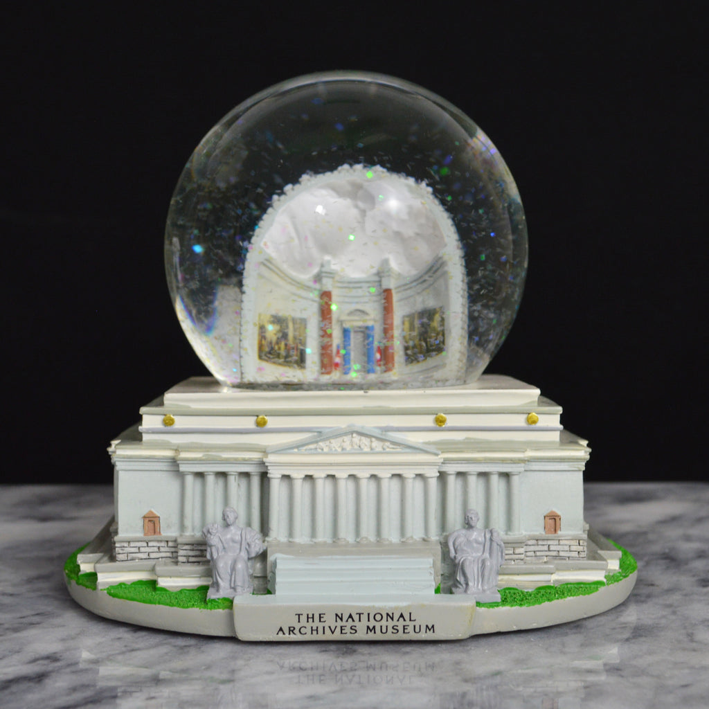 National Archives Building Rotunda Snow Globe