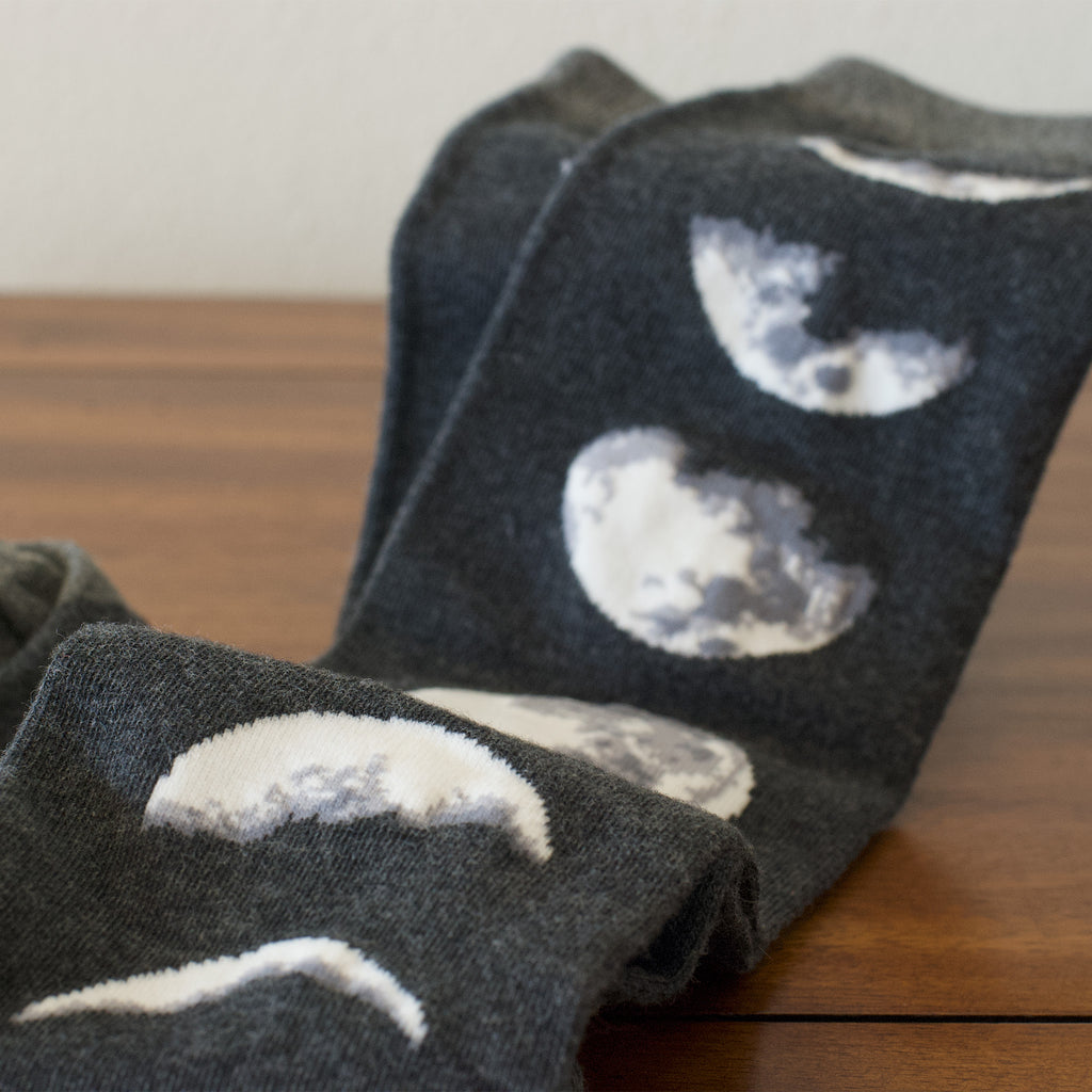 Just a Phase Moon Knee Socks